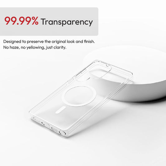 Samsung Galaxy S24 Ultra Clear Armour Anti-Yellow MagSafe Case