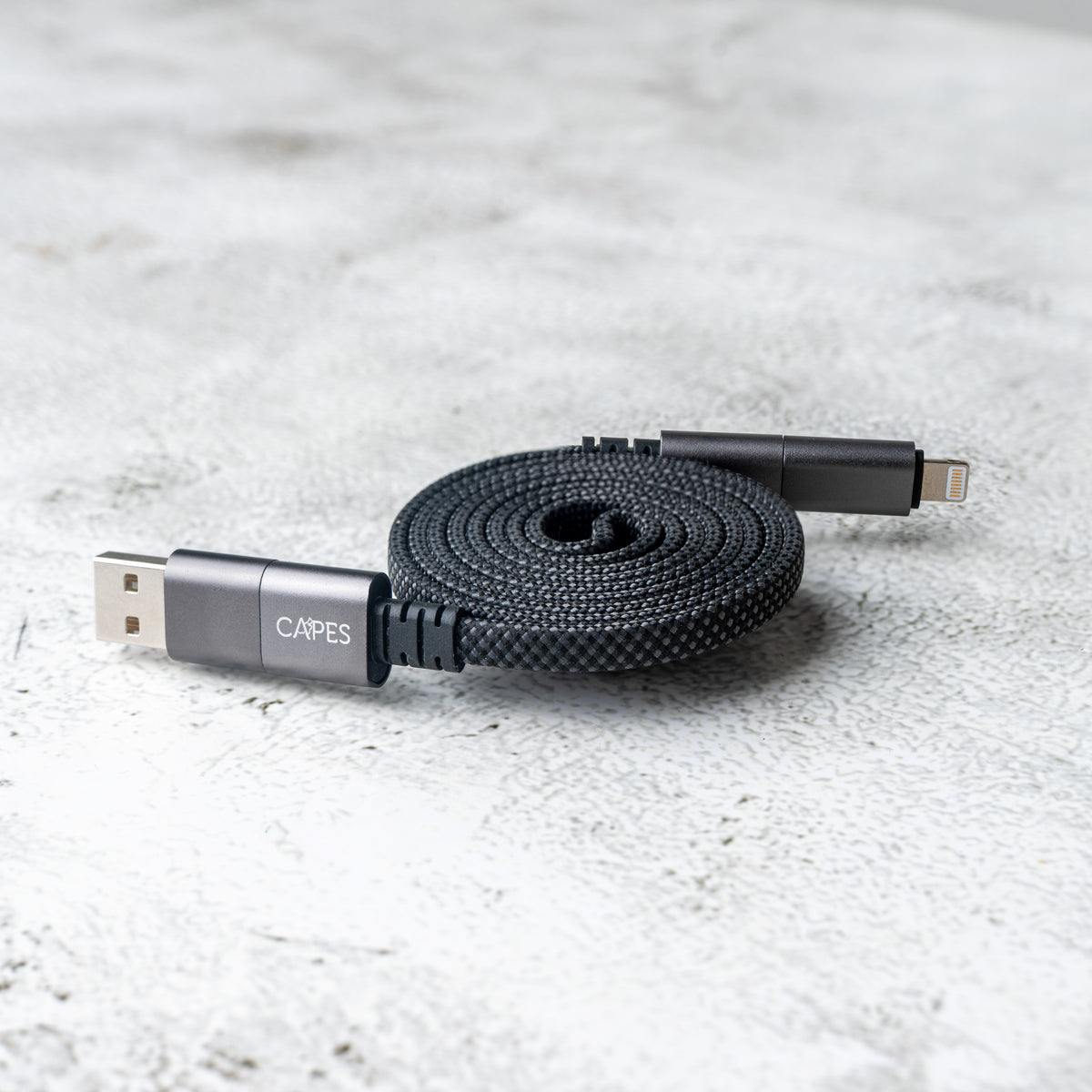 MagLock 4-in-1 Flat Magnetic 240W Fast Charging Cable [1M]