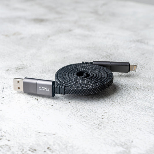 MagLock 4-in-1 Flat Magnetic 240W Fast Charging Cable [1M]