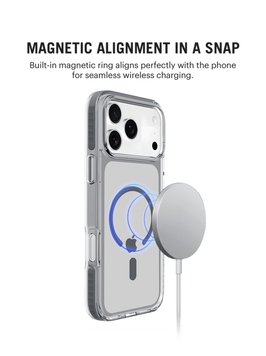 Spigen 2.0 Clear MagSafe Phone Case Cover For iPhone 17 Pro Max