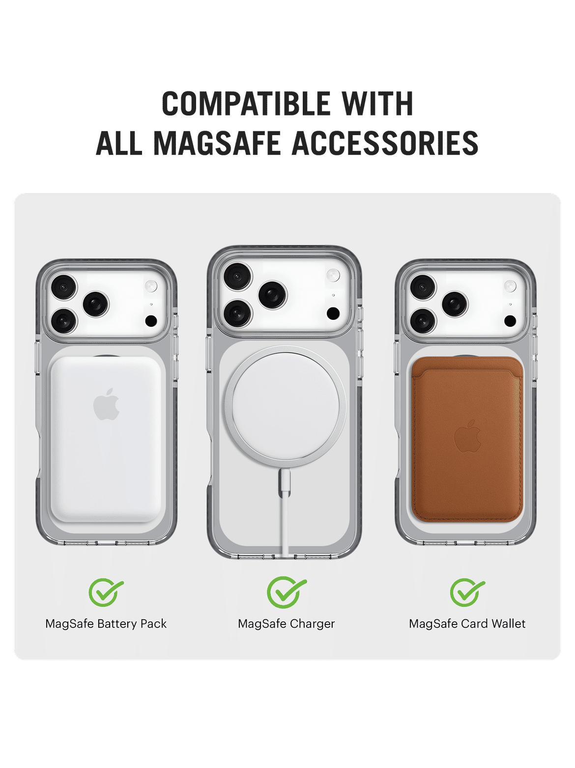 Spigen 2.0 Clear MagSafe Phone Case Cover For iPhone 17 Pro Max