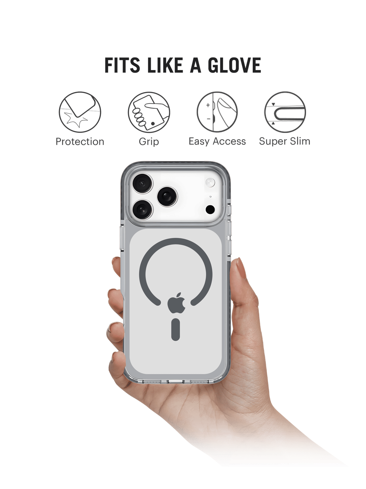 Spigen 2.0 Clear MagSafe Phone Case Cover For iPhone 17 Pro Max